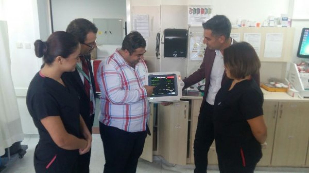 Hayati cihazlar bağışla yenilendi