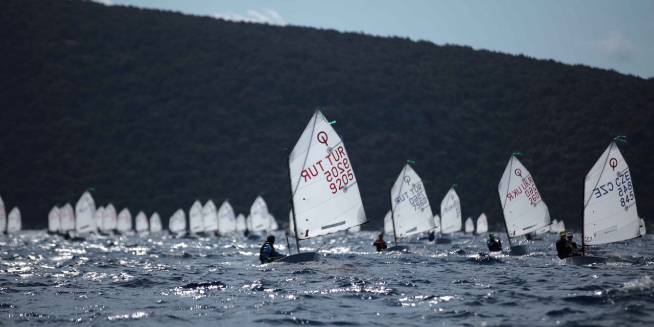 Bodrum Uluslararası Optimist Yarışları’na hazırlanıyor