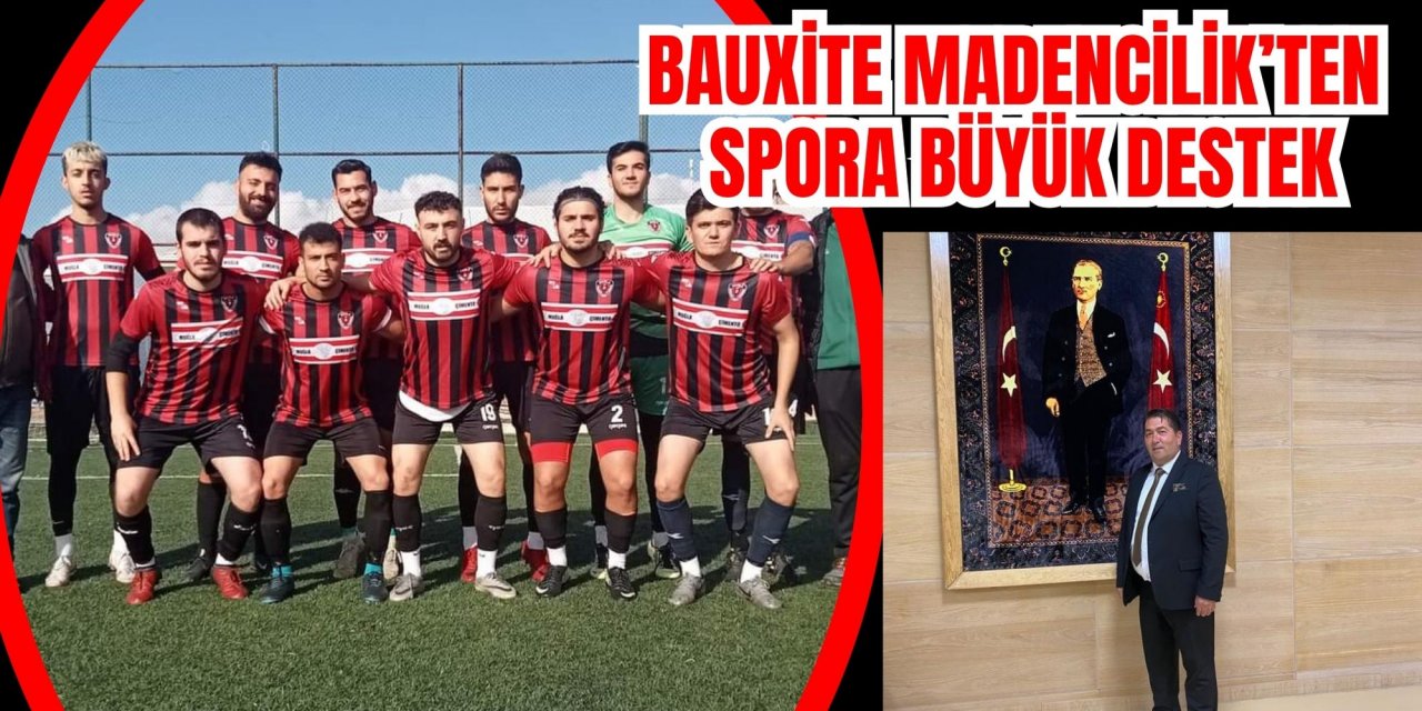 BAUXİTE MADENCİLİK’TEN SPORA BÜYÜK DESTEK