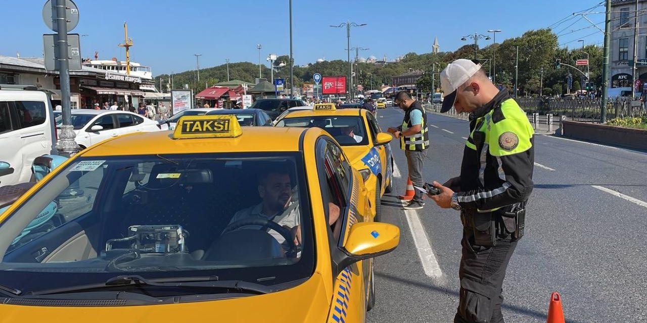 Yolcuyla pazarlık yapan taksiciye 4 bin 64 lira ceza kesildi