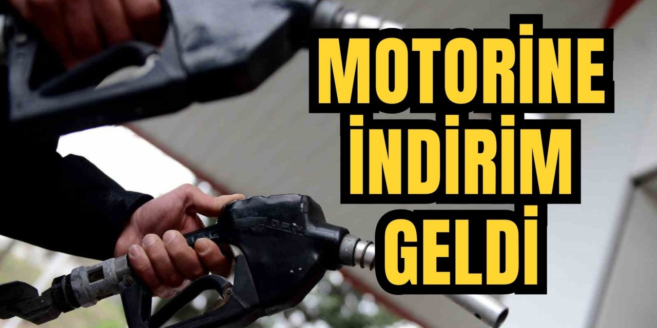 Motorine indirim geldi