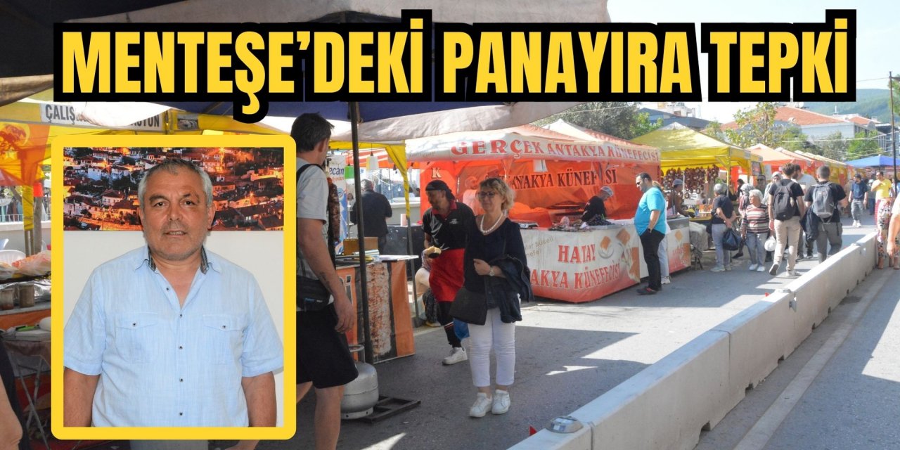 MENTEŞE’DEKİ PANAYIRA TEPKİ