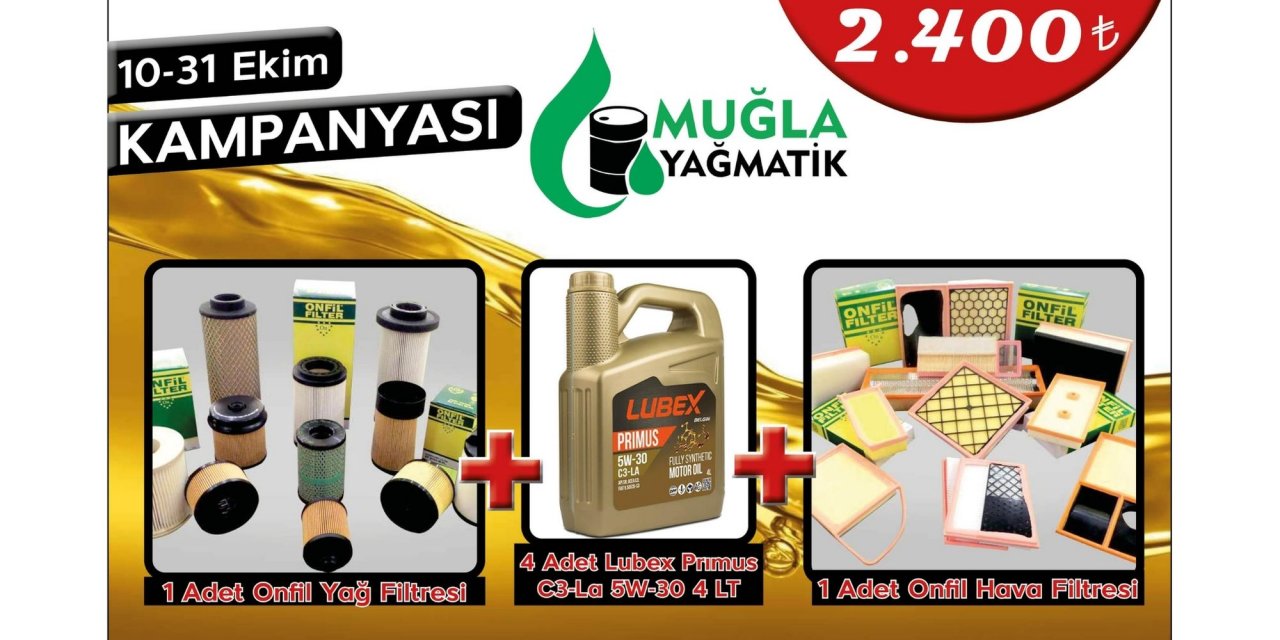 ZAMLARA İNAT MUĞLA YAĞMATİK’TEN DEV KAMPANYA