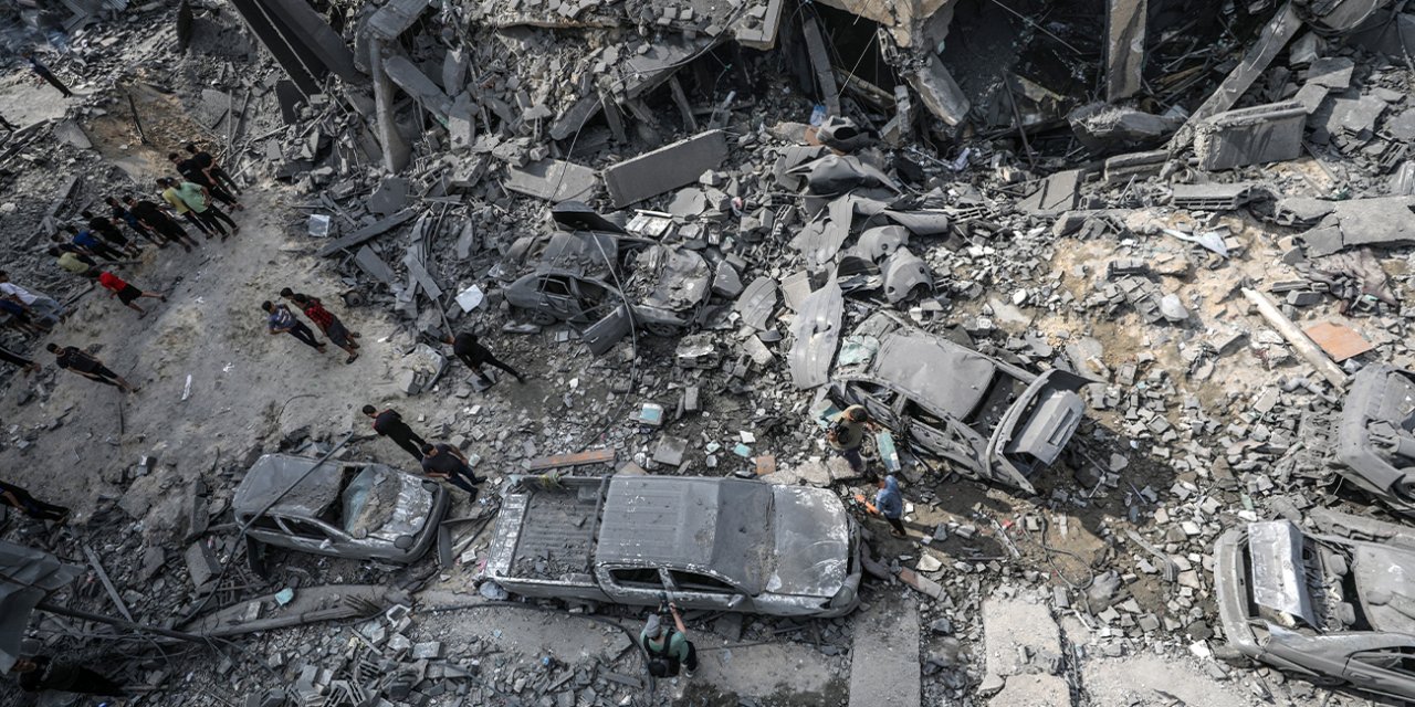 Gazze Şeridi’ndeki can kaybı bin 100’e yükseldi