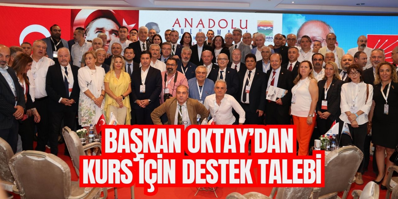 Başkan Oktay’dan kurs için destek talebi