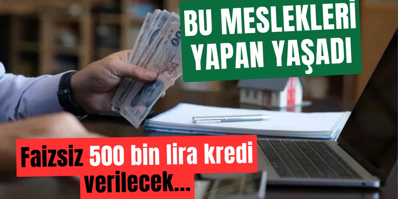 Sadece bu mesleklerde çalışanlar alacak: Halkbank'tan 500 bin liralık kredi fırsatı