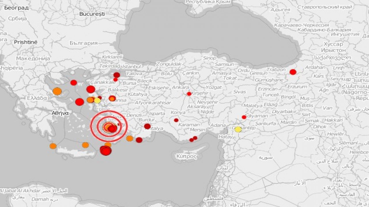 4.1 büyüklüğünde deprem