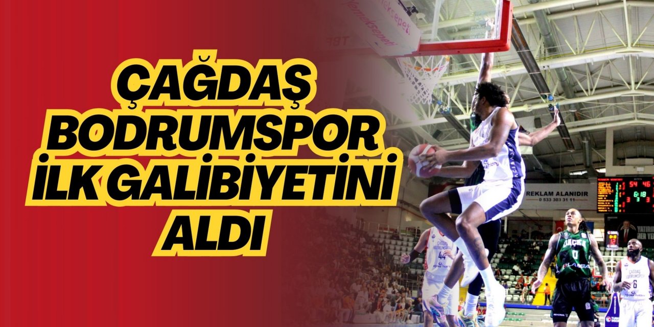 Çağdaş Bodrumspor ilk galibiyetini aldı