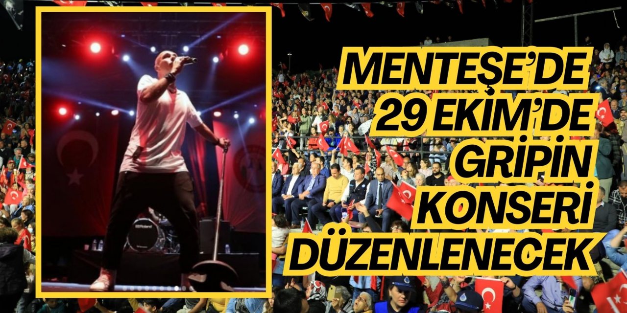 Menteşe’de 29 Ekim’de Gripin konseri düzenlenecek