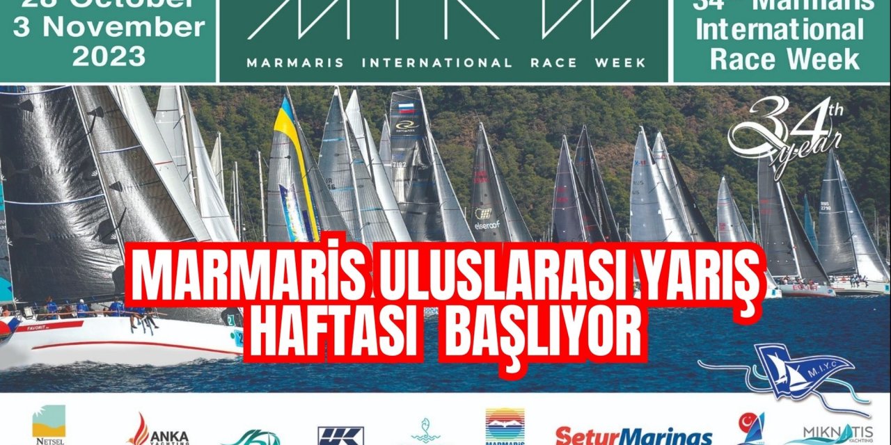 MARMARİS ULUSLARASI YARIŞ HAFTASI  BAŞLIYOR