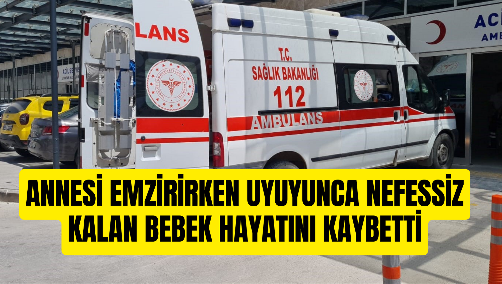 Annesi emzirirken uyuyunca nefessiz kalan bebek hayatını kaybetti