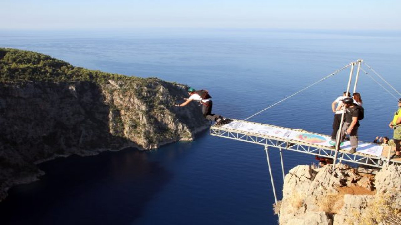 Kelebekler Vadisi adrenalin tutkunlarını ağırladı
