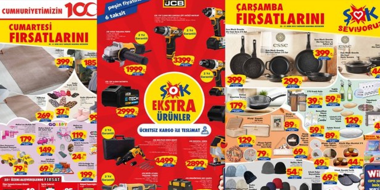 ŞOK MARKETTE ŞOK FİYATLAR!