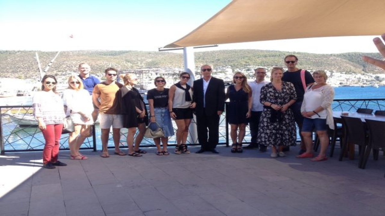 İsveçli konuklar Bodrum’a hayran kaldı
