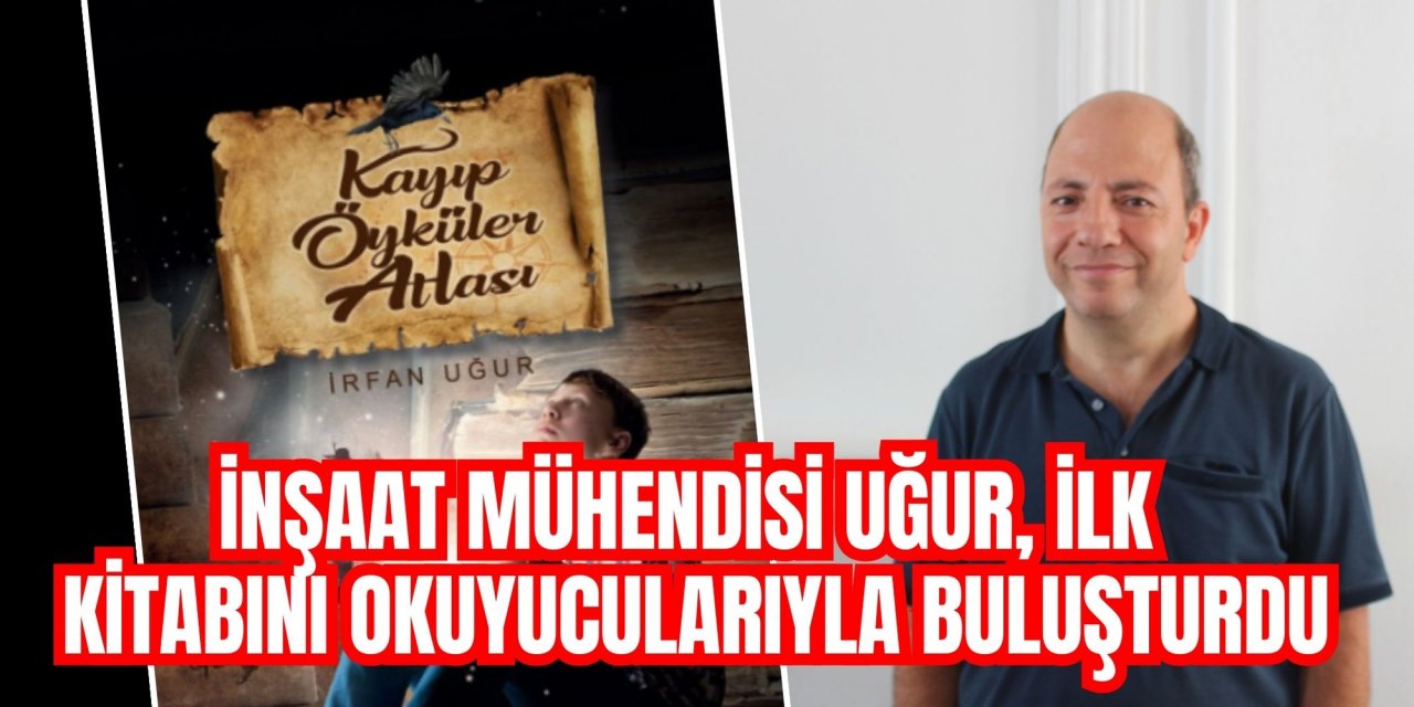 İnşaat Mühendisi Uğur, ilk kitabını okuyucularıyla buluşturdu