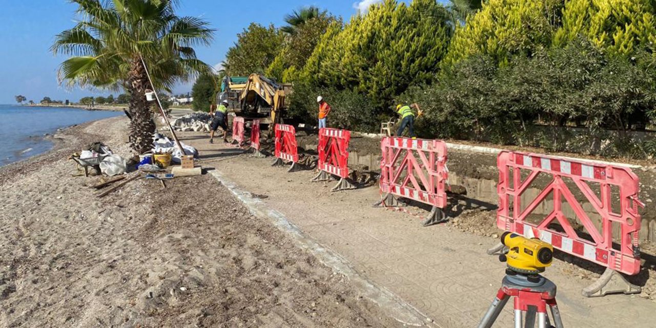 Ören kanalizasyonunun 18,5 kilometresi tamamlandı