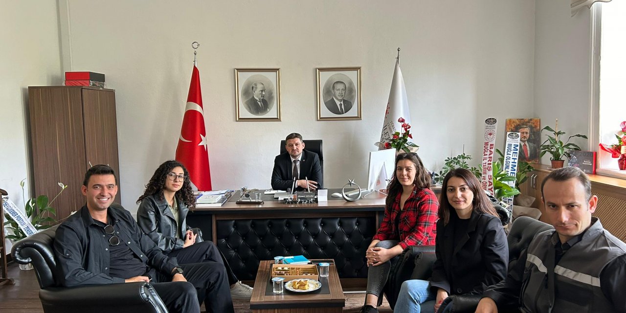 BASIN EMEKÇİLERİ PLATFORMU’NDAN İLETİŞİM BÖLGE MÜDÜRÜ UZUN’A ZİYARET