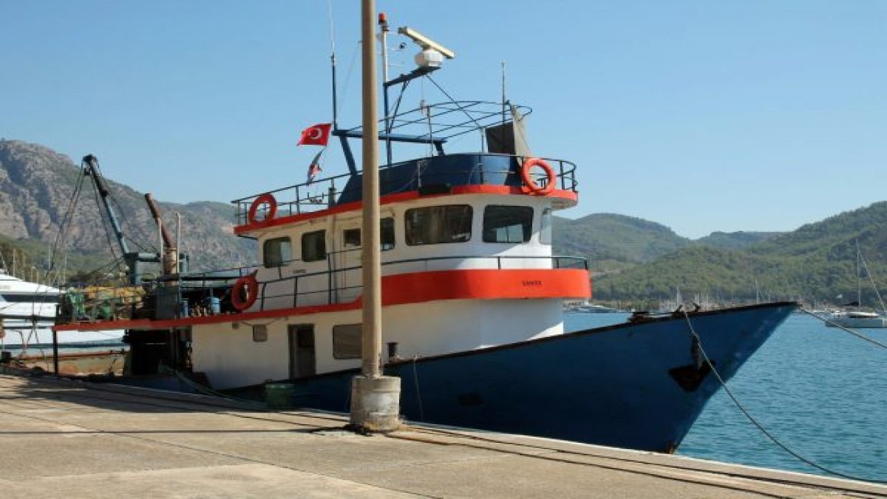 Teröristleri getiren tekne görüntülendi