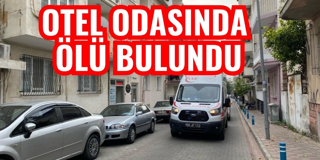 Otel odasında ölü bulundu