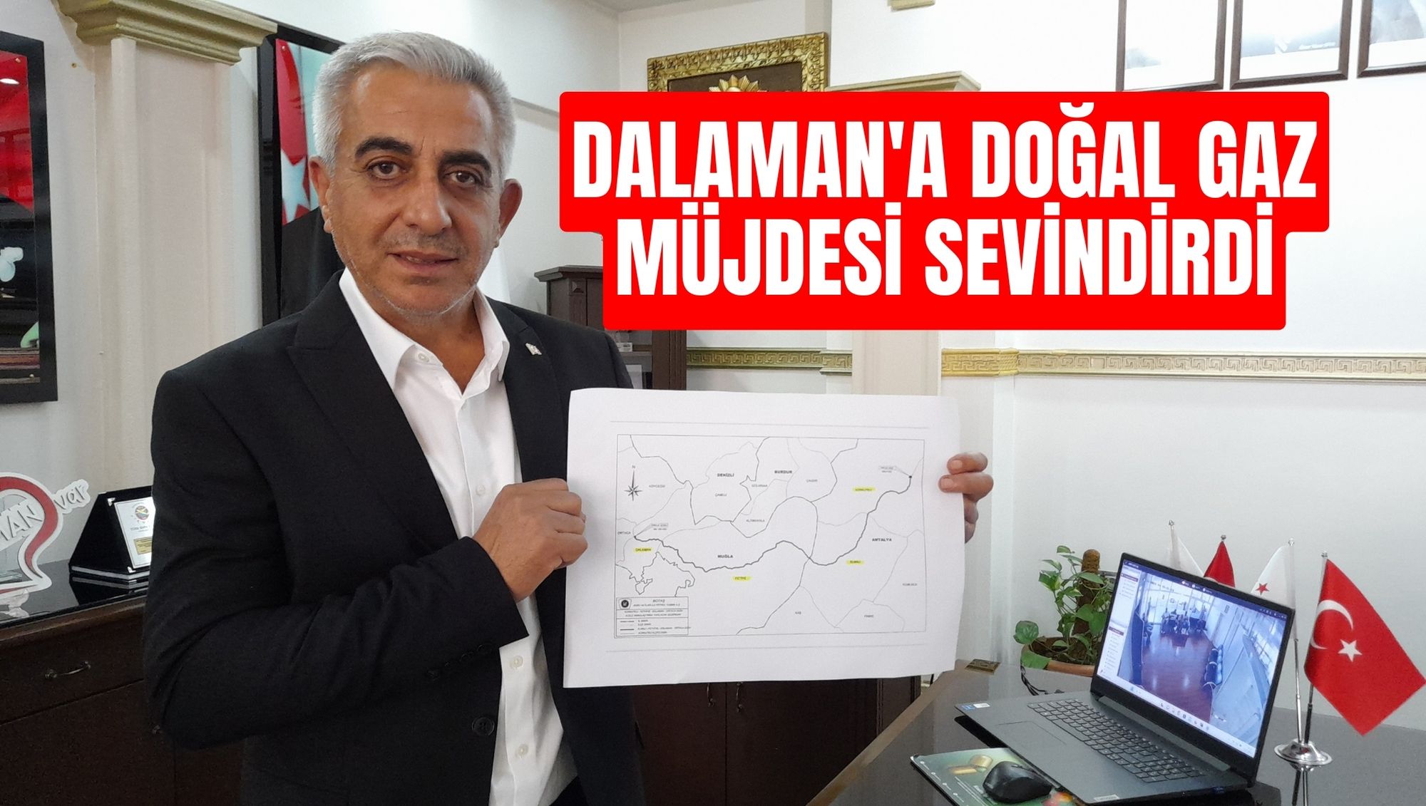 Dalaman'a doğal gaz müjdesi sevindirdi