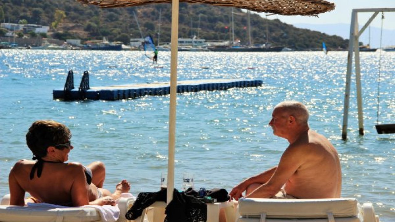 Sonbaharda deniz keyfi