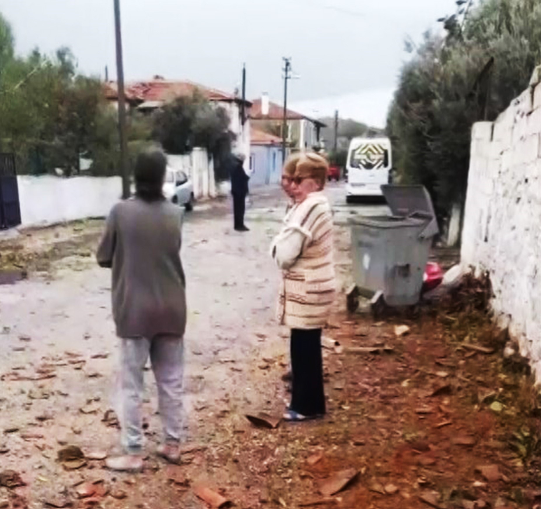 MUĞLA'DA DOLU,YAĞMUR, FIRTINA SONRASI HORTUM