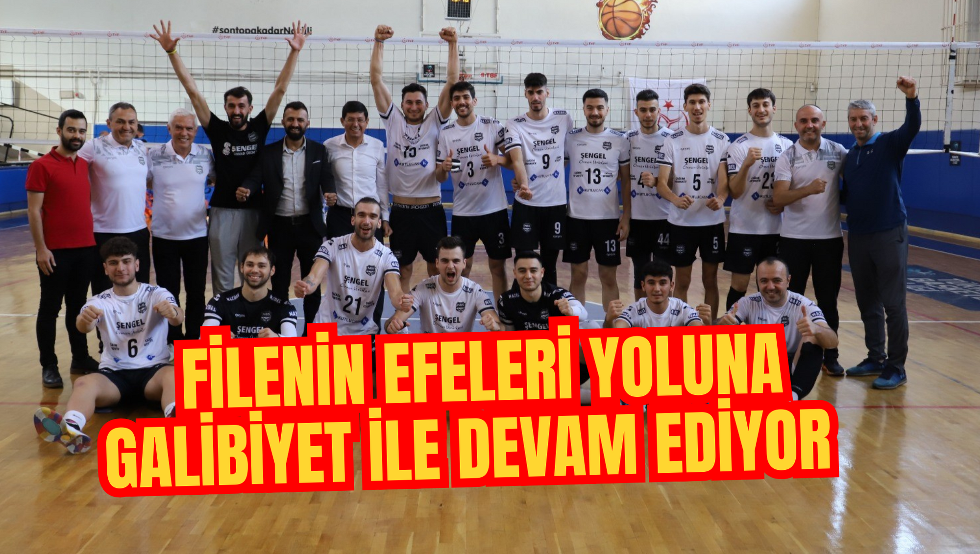 Filenin efeleri yoluna galibiyet ile devam ediyor