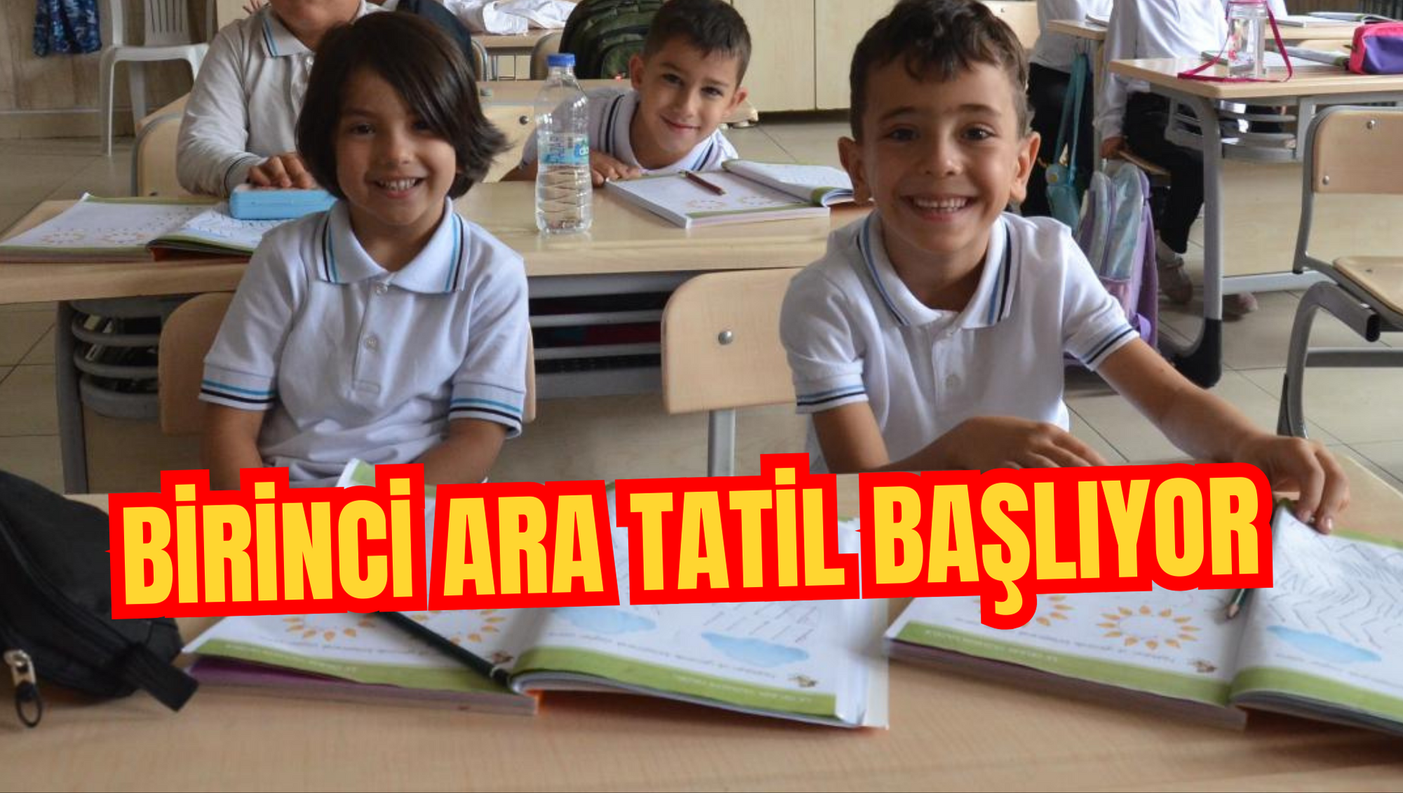Birinci ara tatil başlıyor
