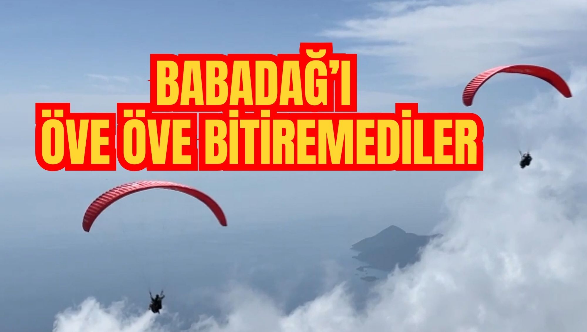 Yabancı yamaç paraşütü pilotu eğitmenlerinden 