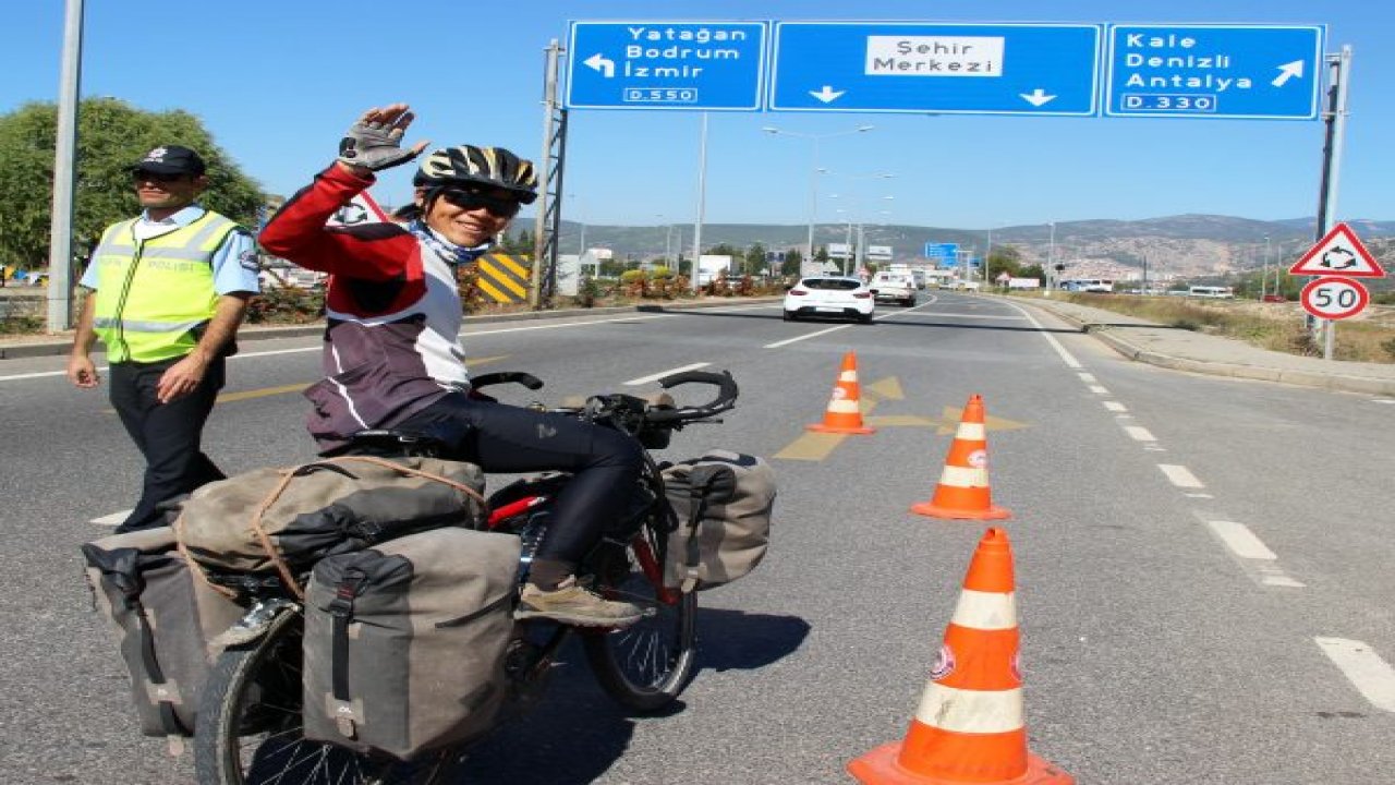 6 aydır pedal çeviriyor