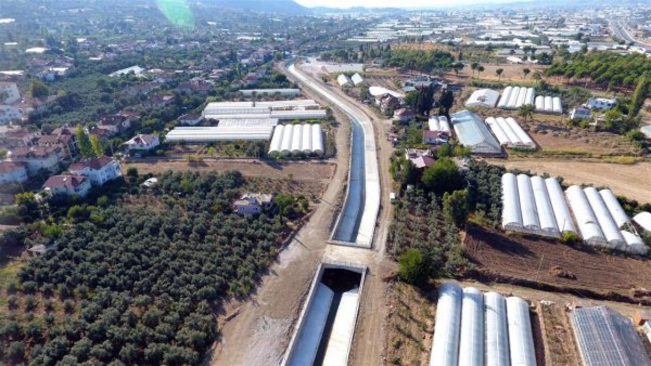 25 bin dekar tarım arazisi taşkınlardan korunacak