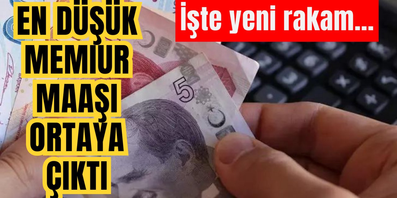 En düşük memur maaşı ortaya çıktı: Artık bu rakamı alacaklar