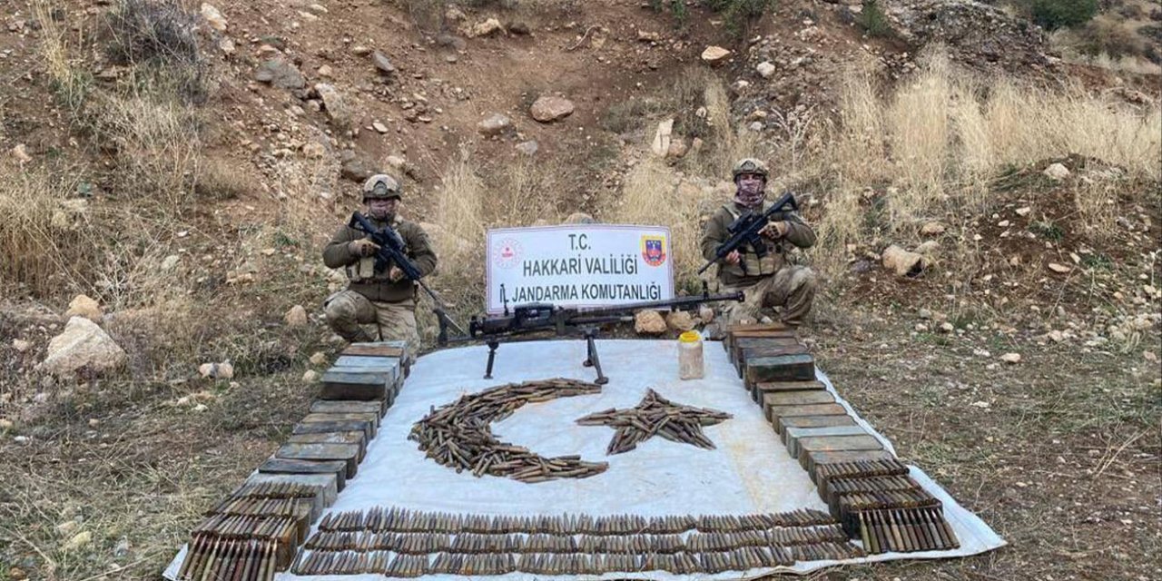 PKK’ya ait mühimmat ele geçirildi