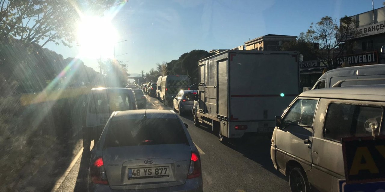 Menteşe'de trafik çilesi