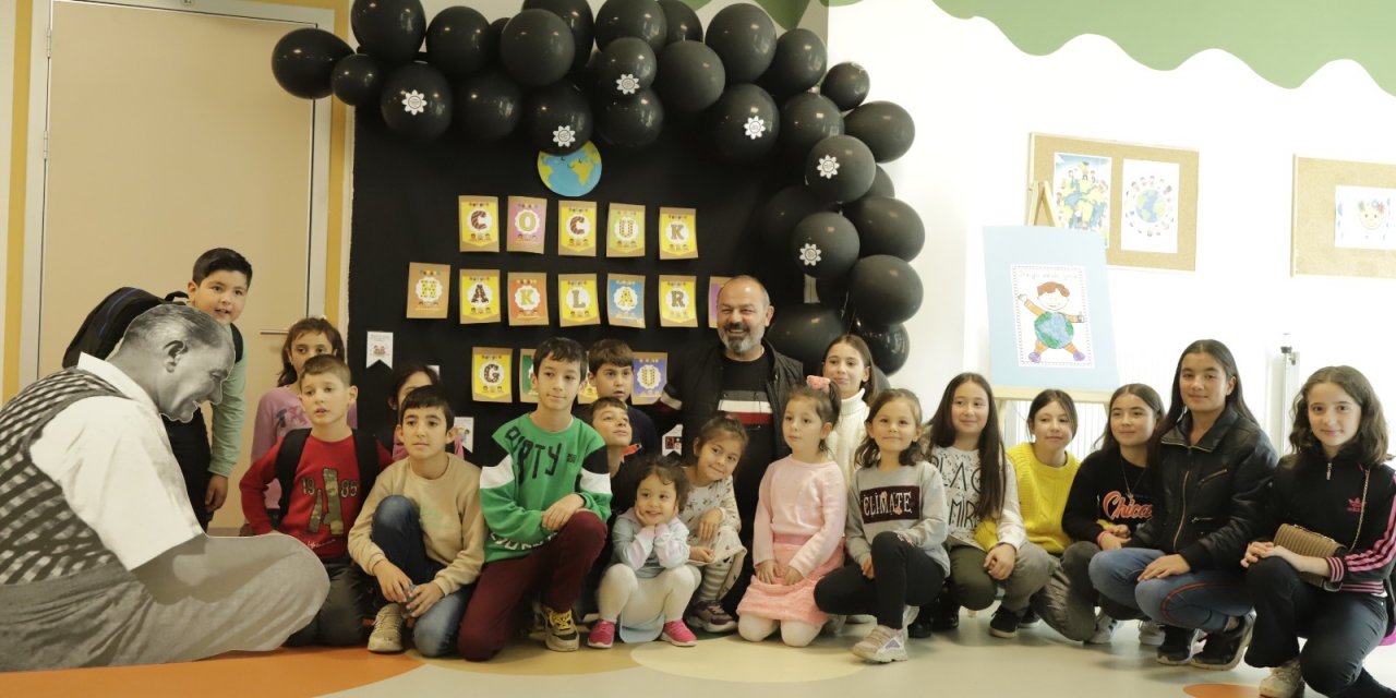 Muğla’da oyuncak kütüphanesinde Dünya Çocuk Hakları Günü etkinliği