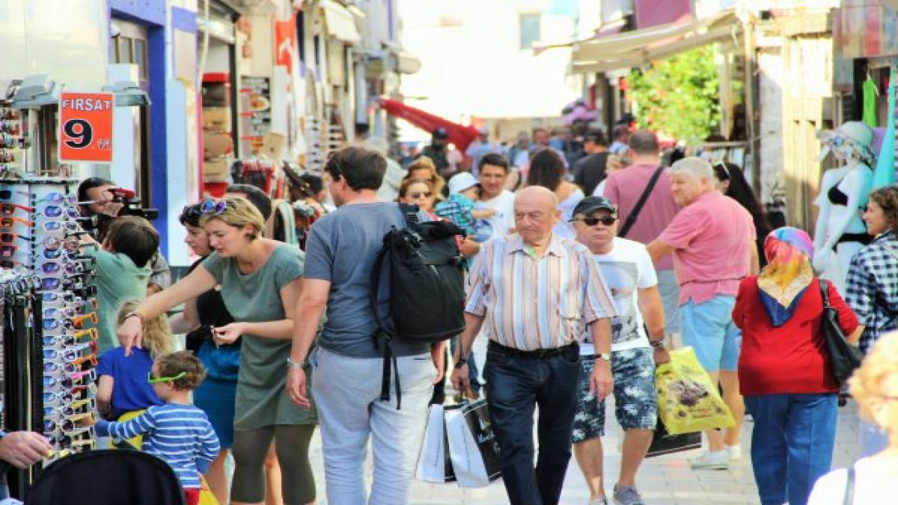 31 bin turist Bodrum’a akın etti