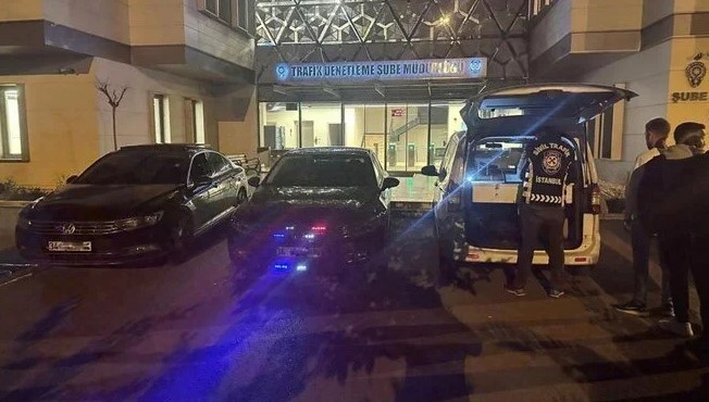 Çakarlı araçla trafiğe çıkanlara rekor ceza