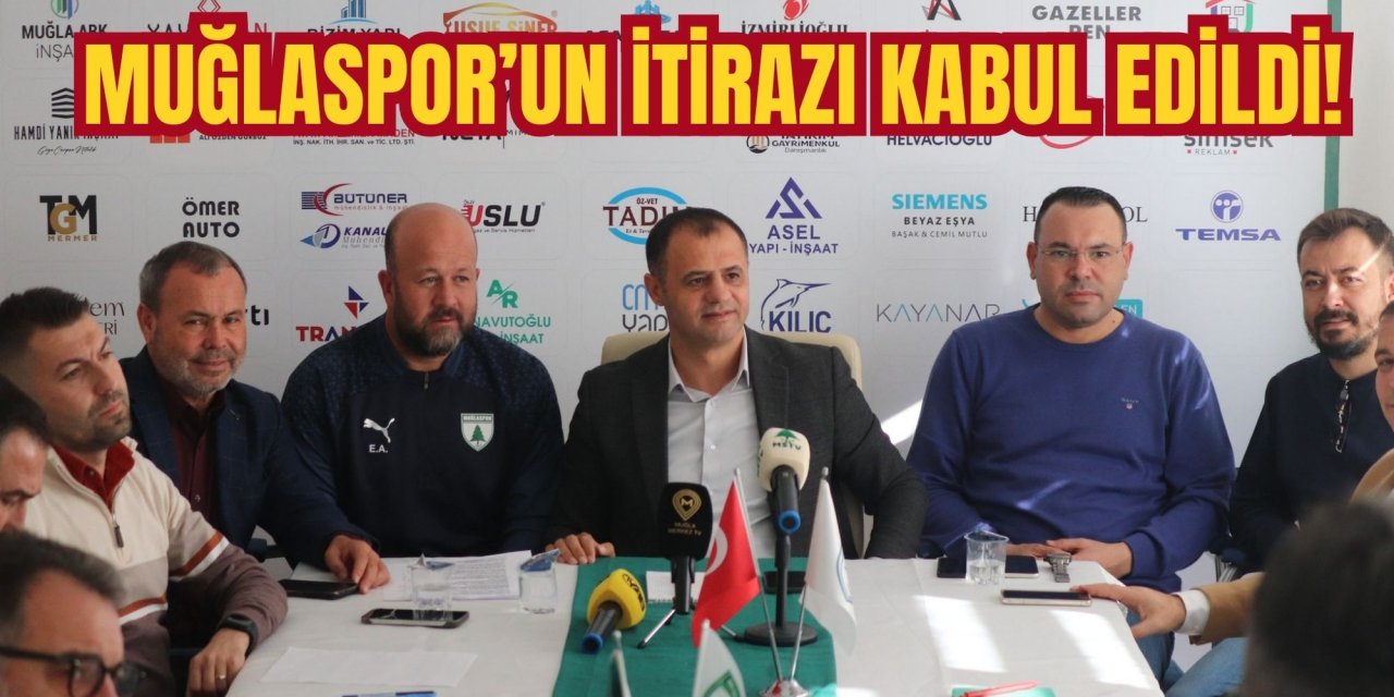 Muğlaspor’un itirazı kabul edildi! 3-0 hükmen galip oldu