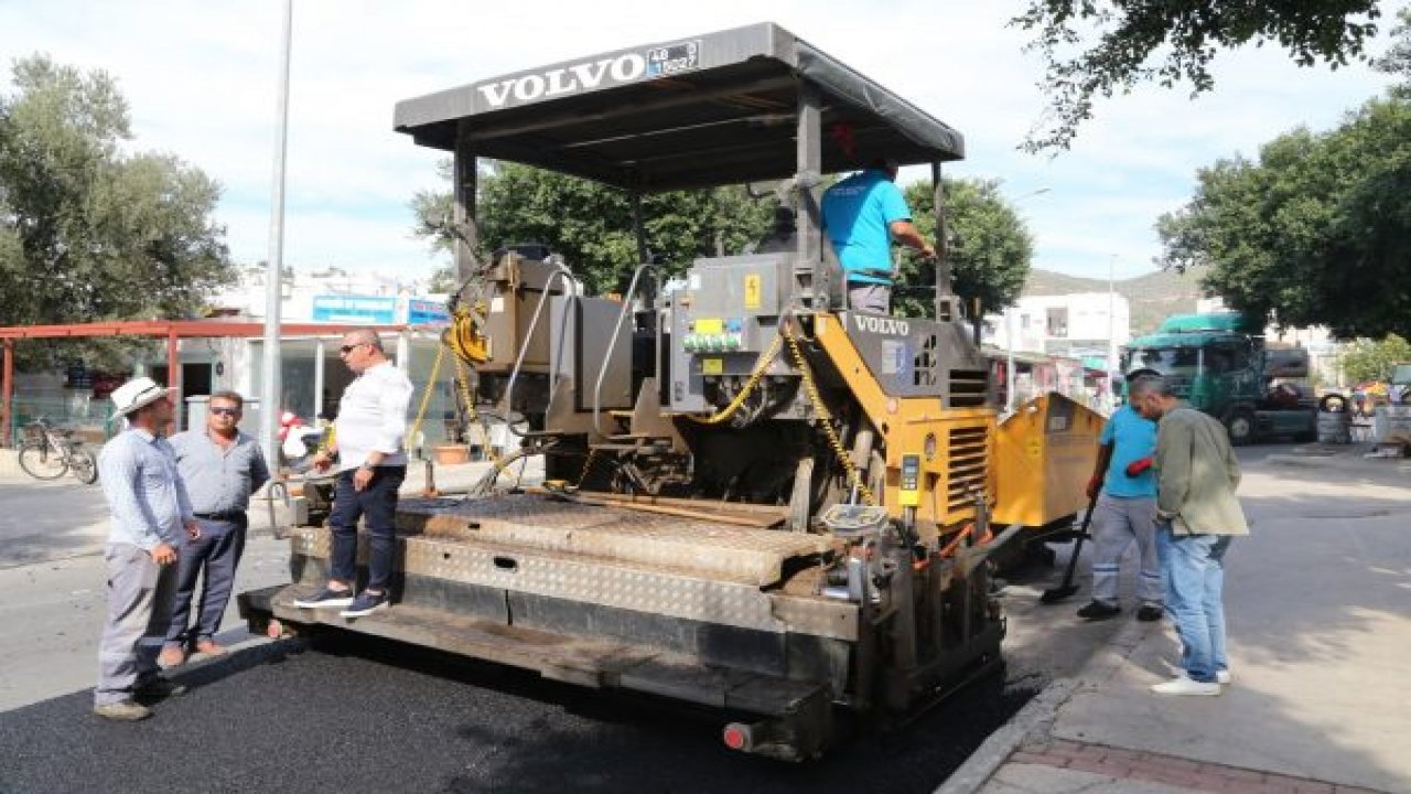 Asfalt çalışmaları sürüyor