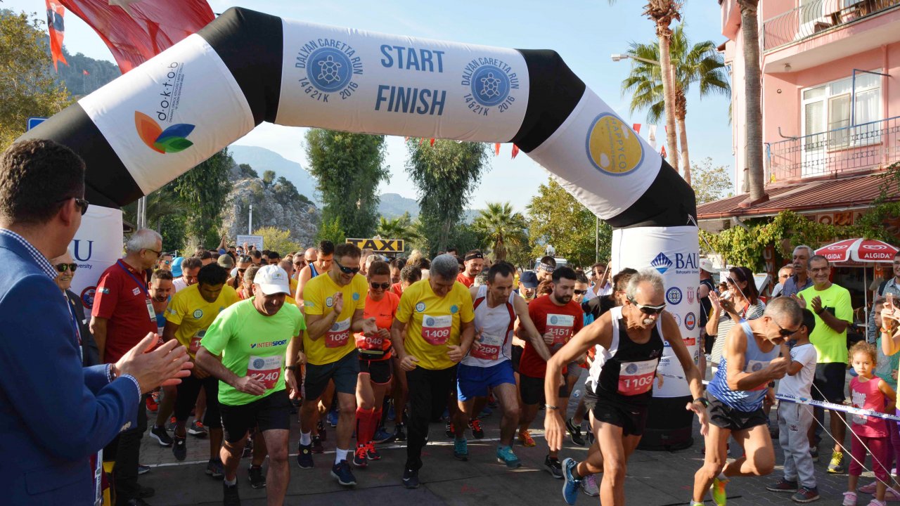 Uluslararası “Dalyan Caretta Run” nefes kesti