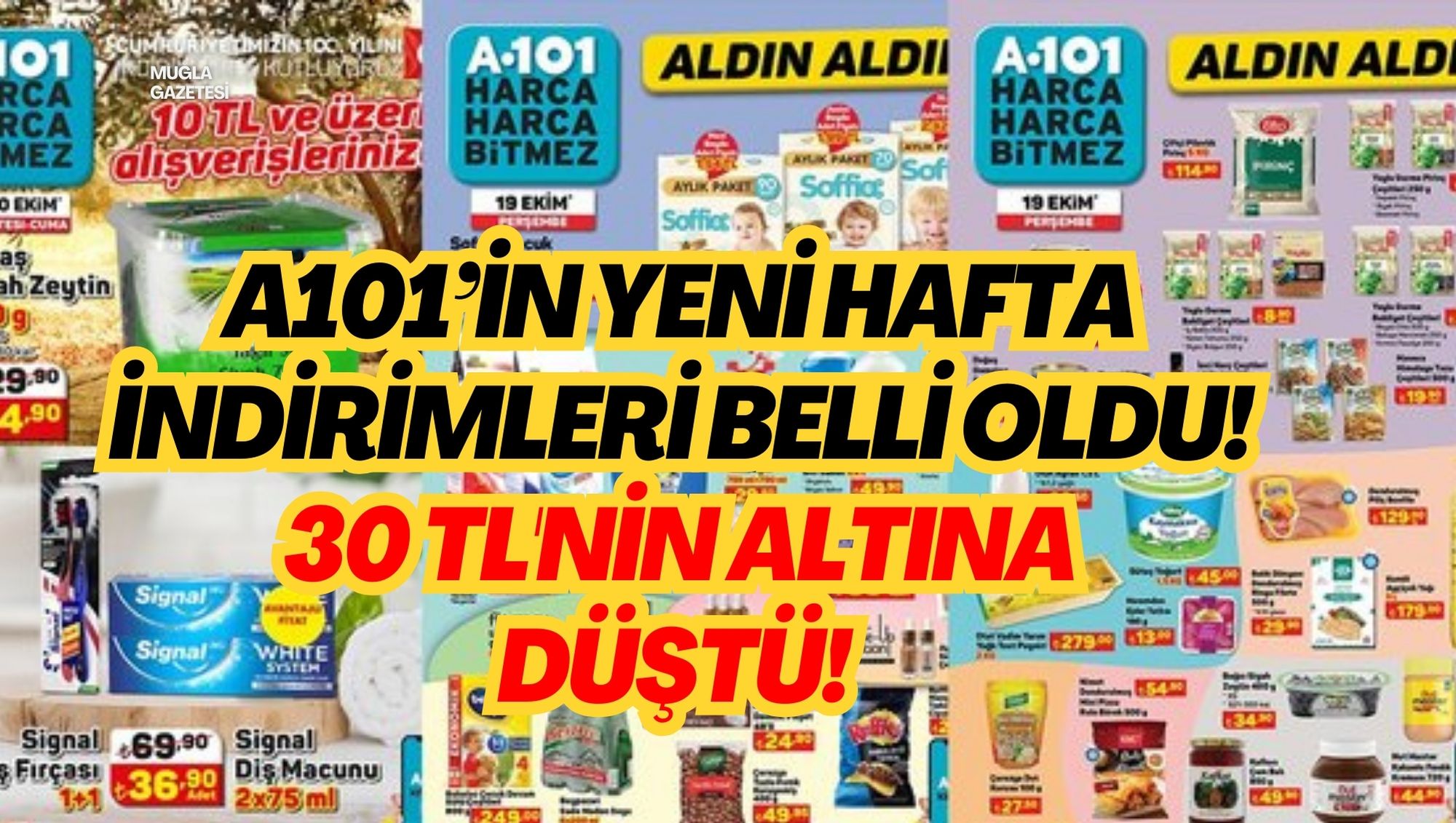 A101’İN YENİ HAFTA İNDİRİMLERİ BELLİ OLDU! 30 TL'NİN ALTINA DÜŞTÜ!