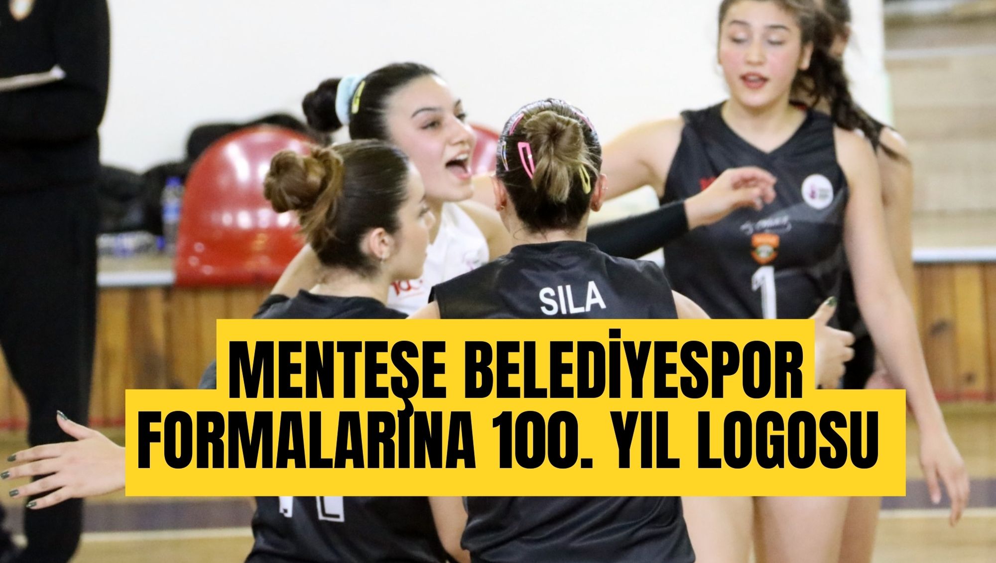 MENTEŞE BELEDİYESPOR FORMALARINA 100. YIL LOGOSU