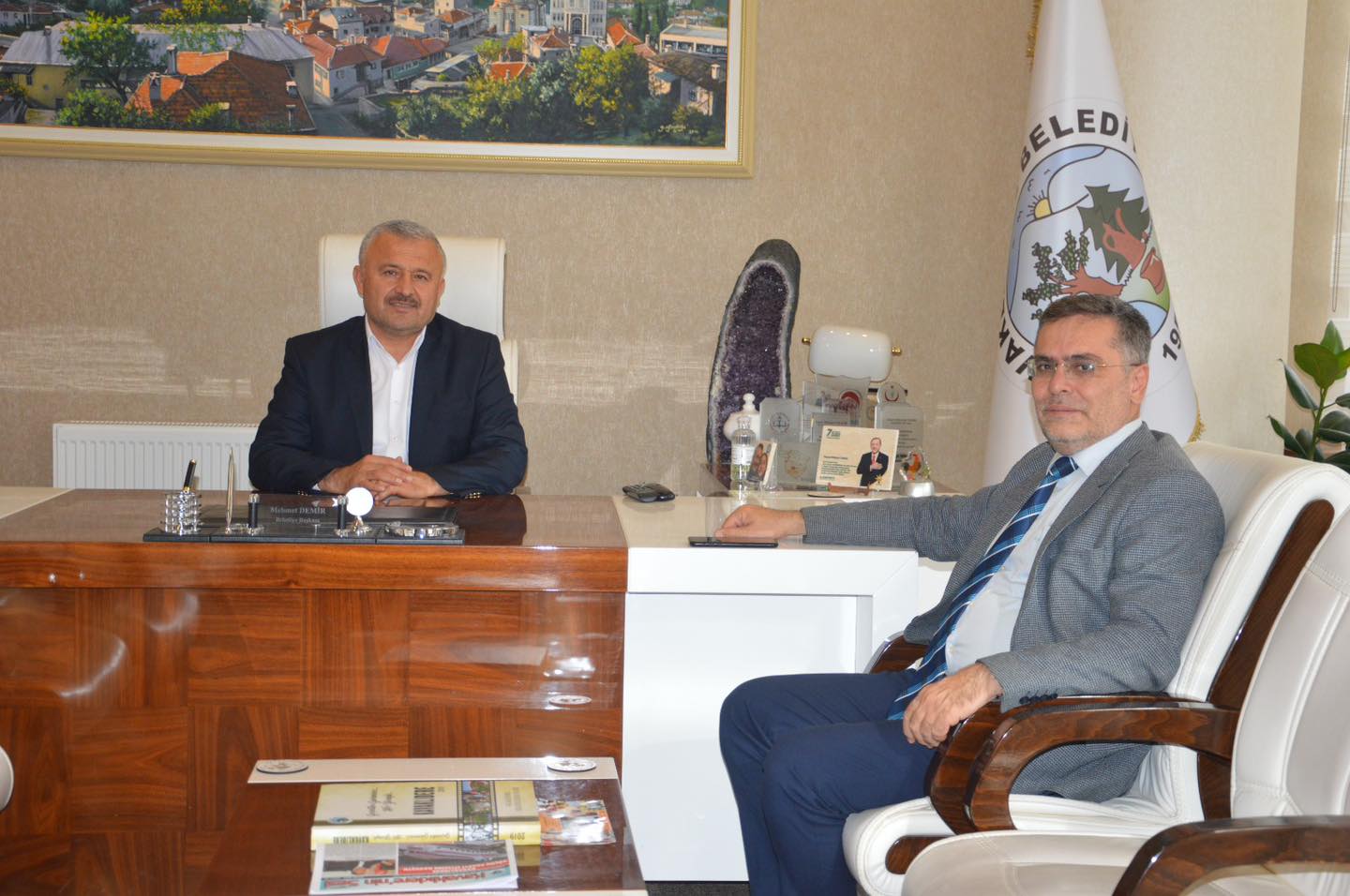 BAŞKAN TOKSÖZ’DEN BAŞKAN DEMİR’E ZİYARET