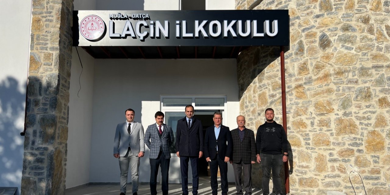 DATÇA KAYMAKAMI ATICI, LAÇİN İLKOKULUNDA İNCELEMEDE BULUNDU