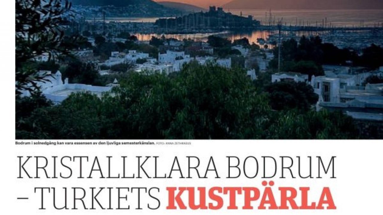 İsveçli gazeteciler Bodrum'u tanıttı