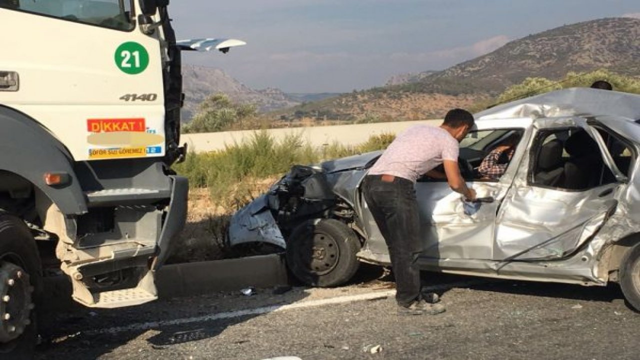 Milas - Yatağan karayolunda kaza; 1 yaralı