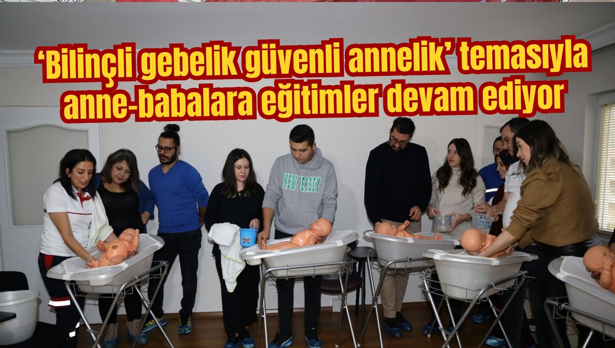 ‘Bilinçli gebelik güvenli annelik’ temasıyla anne-babalara eğitimler devam ediyor