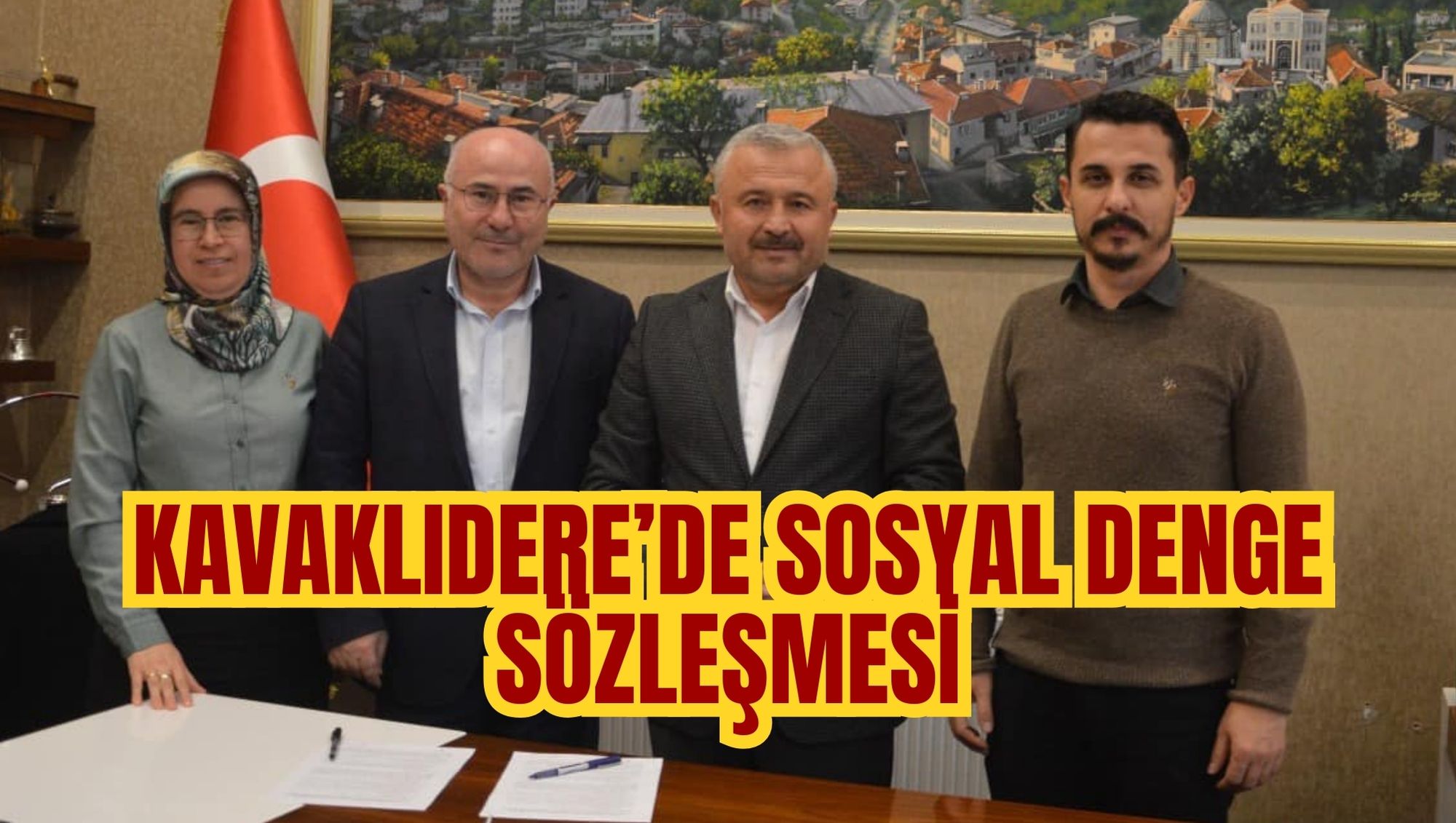 KAVAKLIDERE’DE SOSYAL DENGE SÖZLEŞMESİ