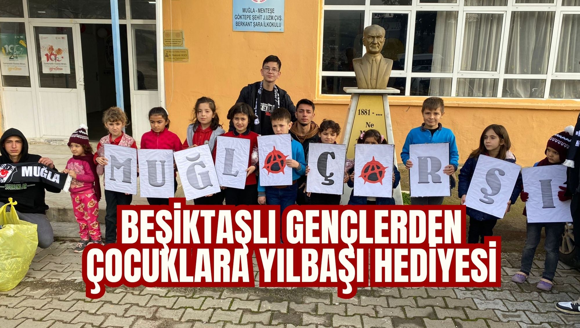 Beşiktaşlı Gençlerden Çocuklara Yılbaşı Hediyesi