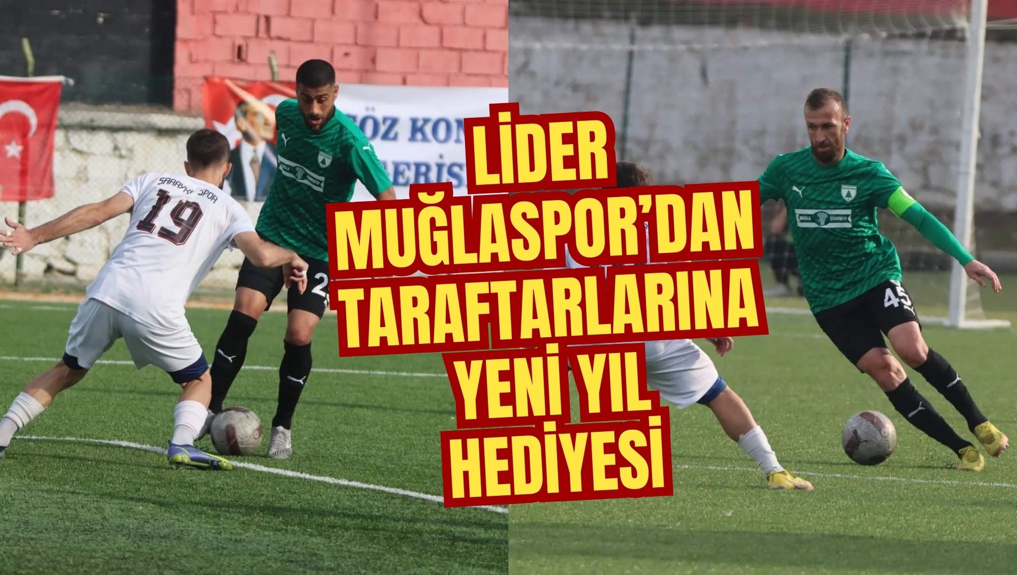 LİDER MUĞLASPOR’DAN TARAFTARLARINA YENİ YIL HEDİYESİ